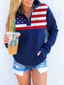American Flag 4th Of July Sweatshirt