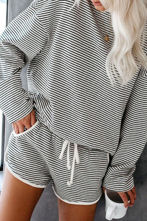 Bring Me Back Stripe Casual Suit