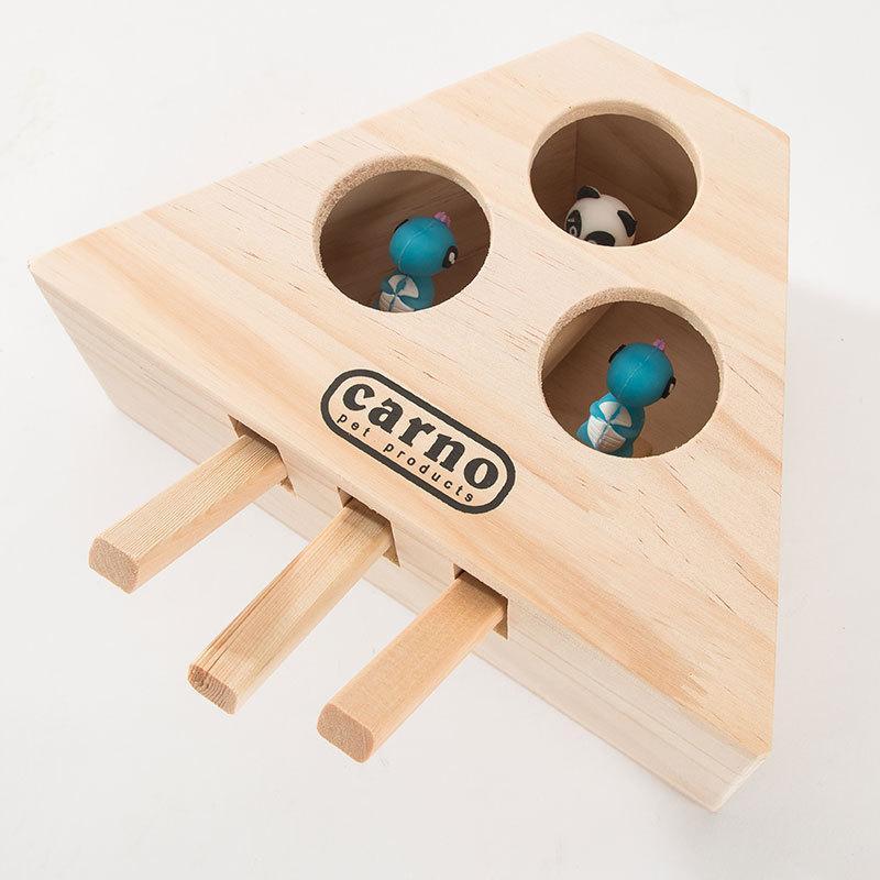 100% Wooden Cat Hit Gophers
