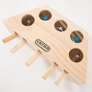 100% Wooden Cat Hit Gophers