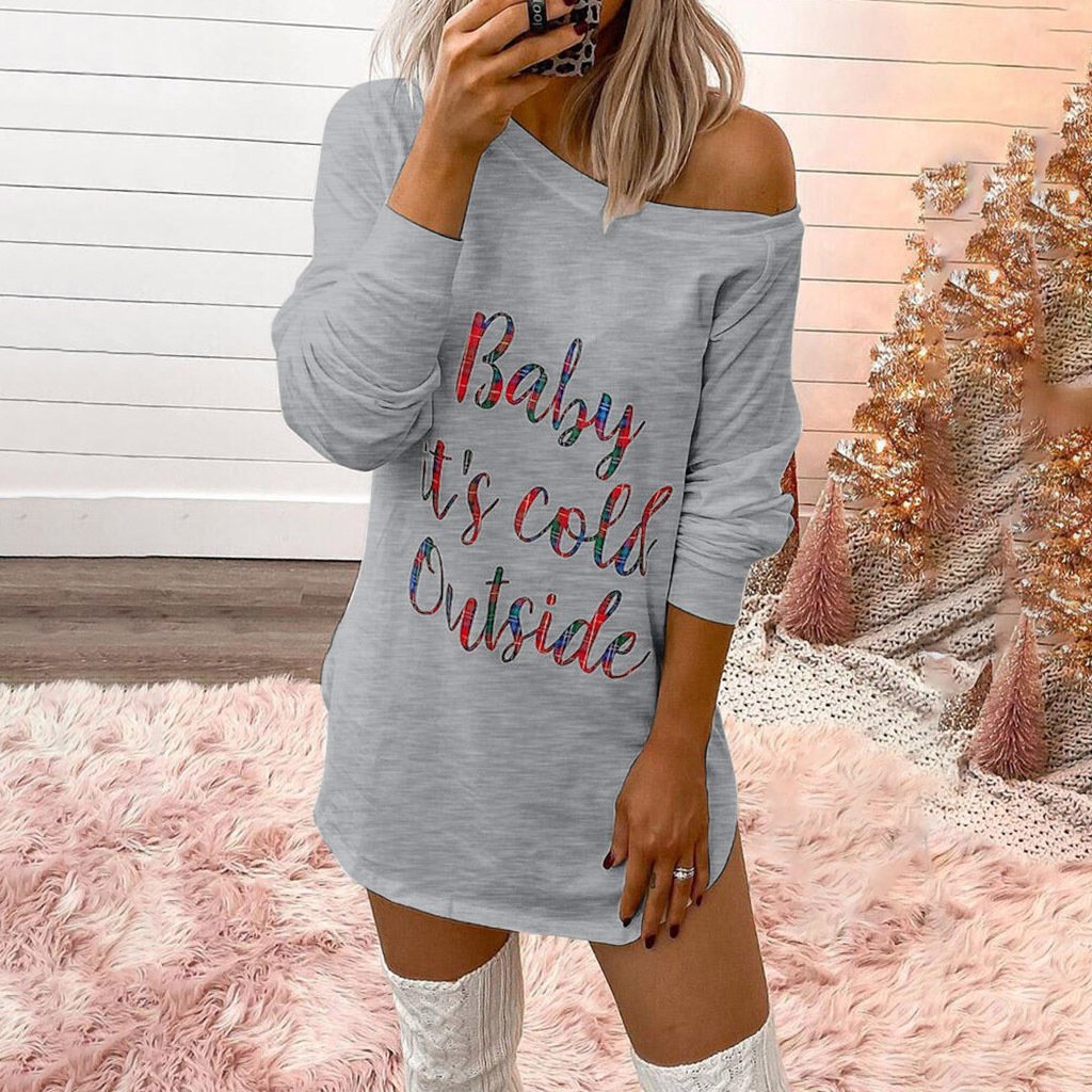 Baby It's Cold Outside Mini Dress