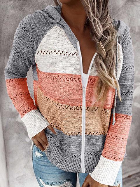 Beach Bonfire Zipper Jacket