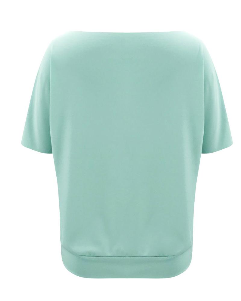 Boat Anchor Print Half Sleeve Casual T-shirt