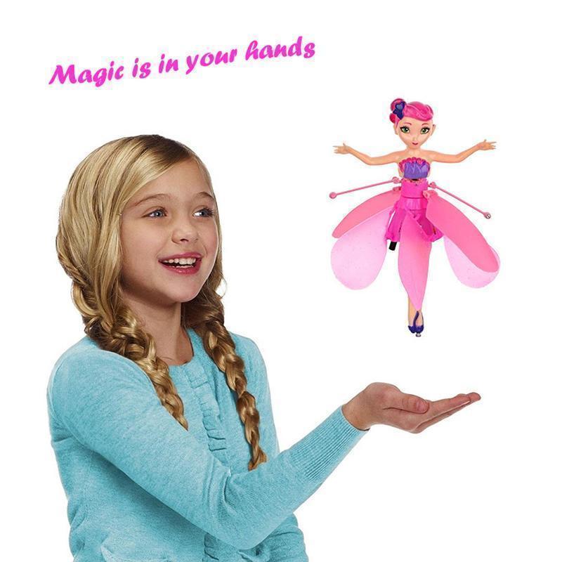 Magic Flying Fairy Princess Doll Infrared Kids Toys