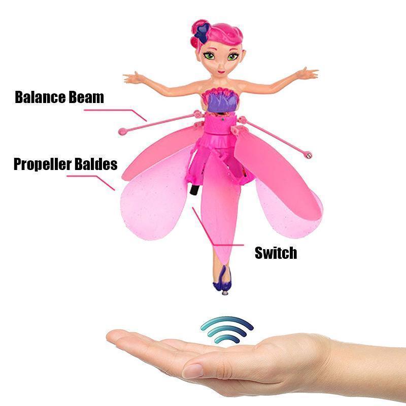 Magic Flying Fairy Princess Doll Infrared Kids Toys