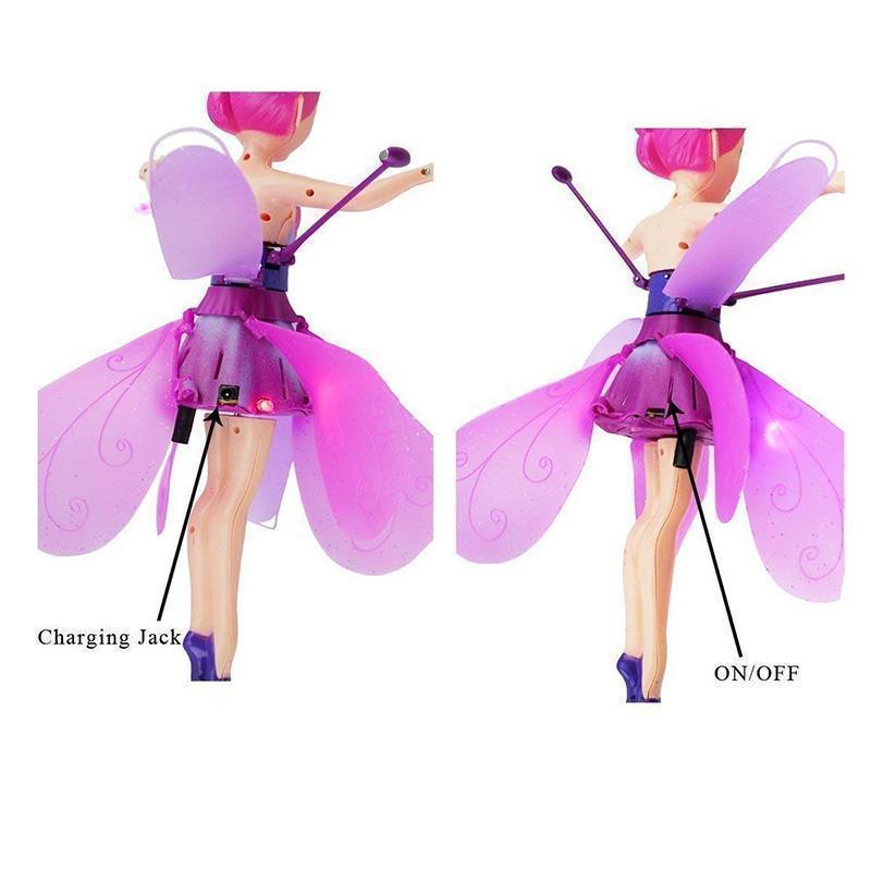 Magic Flying Fairy Princess Doll Infrared Kids Toys