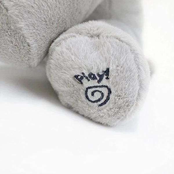 Christmas Supplies! （Best Gift For Children）Baby Peek A Boo Animated Singing Elephant Flappy Plush Toy