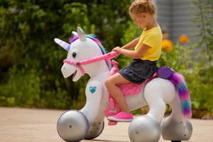 BEST GIFT CHOICE Latest 12-Volt Unicorn Smart Interactive Ride-On Toy (Special Offer Today Only & Free Shipping)