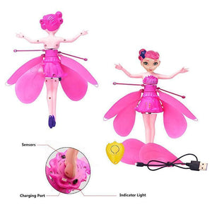 Magic Flying Fairy Princess Doll Infrared Kids Toys