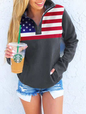 American Flag 4th Of July Sweatshirt